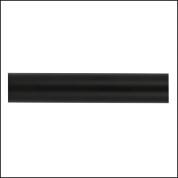 TRINGLE METAL D.28mm 2m00 NOIR MAT