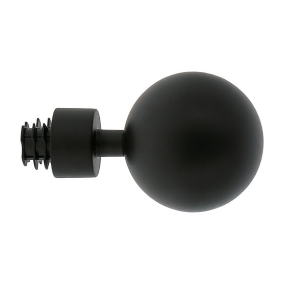 1 EMBOUT OPIUM EASY FIX D.20mm NOIR MAT