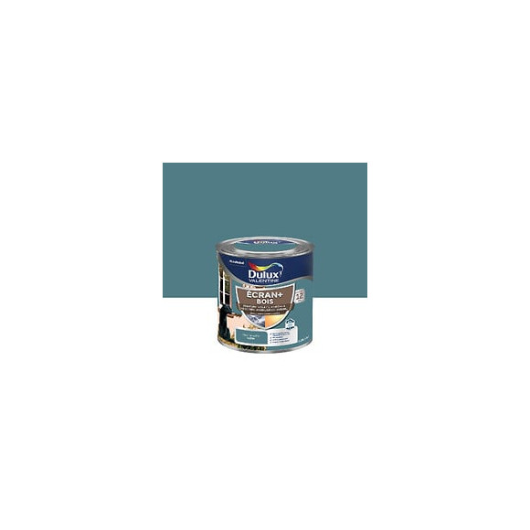 Peinture extérieure Bois Ecran+ Dulux Valentine Satin - Bleu 025 L