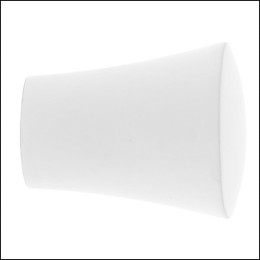 2 EMBOUTS MEDIUM D20 BLANC MAT