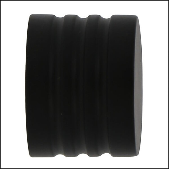 2 EMBOUTS MINIUM EASY FIX D.20mm NOIR MAT