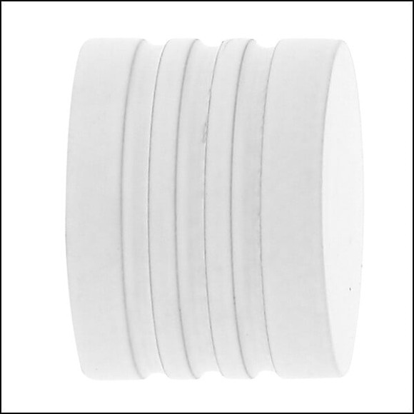 2 EMBOUTS MINIUM EASY FIX D.20mm BLANC MAT