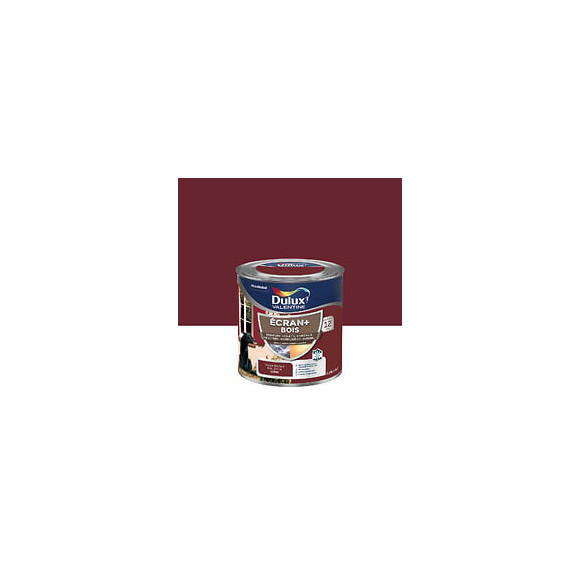 Peinture extérieure Bois Ecran+ Dulux Valentine Satin - Rouge 025L