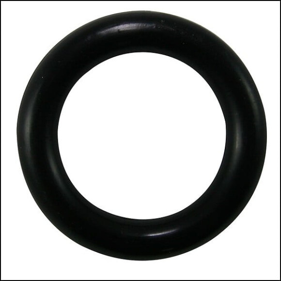 10 anneaux plastique D.56mm D.56 noir mat