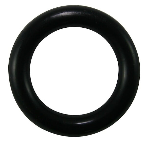 10 anneaux plastique D.56mm D.56 noir mat