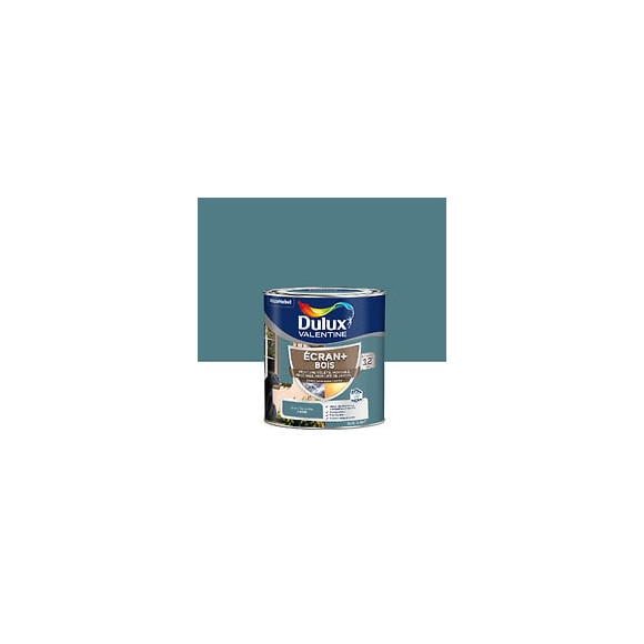 Peinture extérieure Bois Ecran+ Dulux Valentine Satin-BleuTempête 05L