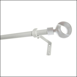 Kit métal D16-13mm extensible 1m20 2m10  blanc