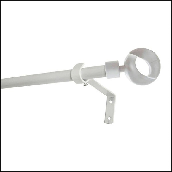 Kit métal D16-13mm extensible 1m20 2m10  blanc