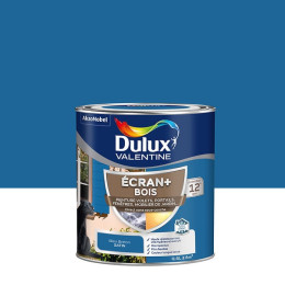 Peinture extérieure Bois Ecran+ Dulux Valentine Satin-Bleu Breton 05L