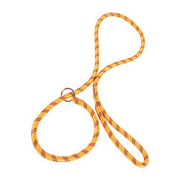 Laisse nylon corde lasso 1.80M orange