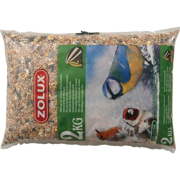 Melange oiseaux jardin sac 2kg pour  oiseau