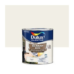 Peinture extérieure Bois Ecran+ Dulux Valentine Satin - Blanc Pur 05L