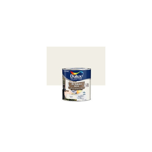 Peinture extérieure Bois Ecran+ Dulux Valentine Satin - Blanc Pur 05L