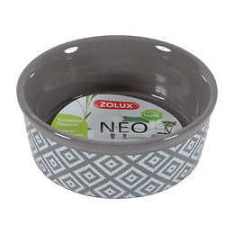 Ecuelle gres neo 150ml gris pour rongeur et petit mammifère