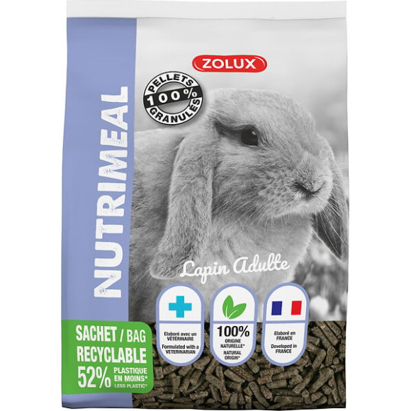 Granule pour lapin adulte - 800g