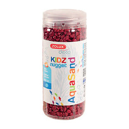 Sols decoratifs pour aquarium kidz nugget rge 500ml