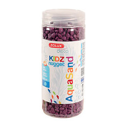 Sols decoratifs pour aquarium kidz nugget vio 500ml