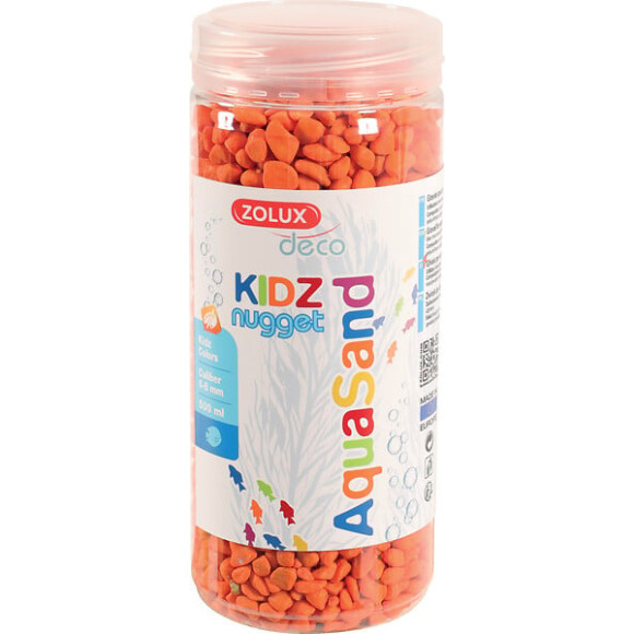 Sols decoratifs pour aquarium kidz nugget ora 500ml pour chat