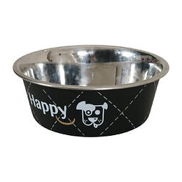 Ecuelle inox happy noi 14cm 0.4l pour chien