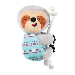 Jouet peluche chiquitos paresseux corde