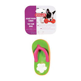 Jouet tong vinyl 12cm pour chien