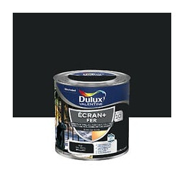 Peinture extérieure Fer Ecran+ Dulux Valentine Brillant - Noir 025 L