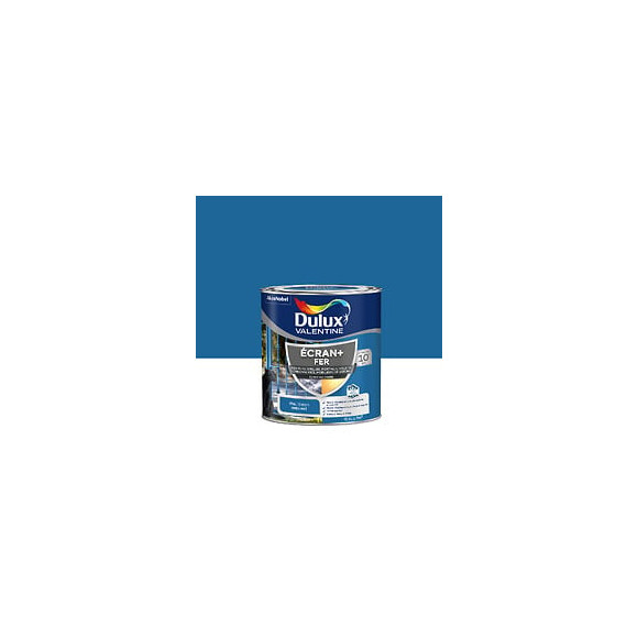 Peinture extérieure Fer Ecran+ Dulux Valentine Brill- Bleu Breton 05L