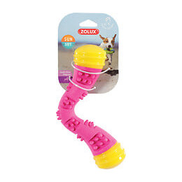 Jouet tpr boomerang sun 23cm ros pour chien