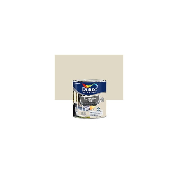 Peinture extérieure Fer Ecran+ Dulux Valentine Brill- Blanc Perlé 05L