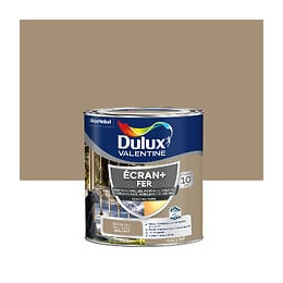 Peinture extérieure Fer Ecran+Dulux Valentine Brillant-Beige Gris 05L