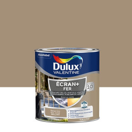 Peinture extérieure Fer Ecran+Dulux Valentine Brillant-Beige Gris 05L