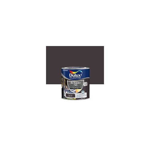 Peinture extérieure Fer Ecran+ Dulux Valentine Brill - Bois Brûlé 05L