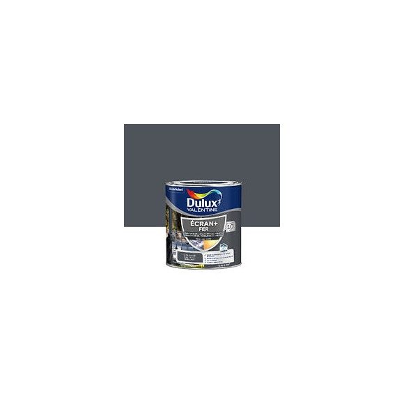 Peinture extérieure Fer Ecran+ Dulux Valentine Brill - Gris Foncé 05L