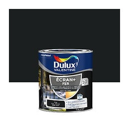 Peinture extérieure Fer Ecran+ Dulux Valentine Brillant - Noir 05 L