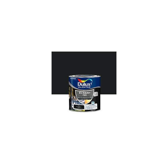 Peinture extérieure Fer Ecran+ Dulux Valentine Mat - Noir 05 L