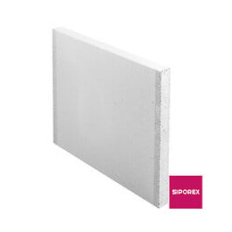 Carreau Béton Cellulaire SIPOREX 5-50 CL - 625X500x50 - 96