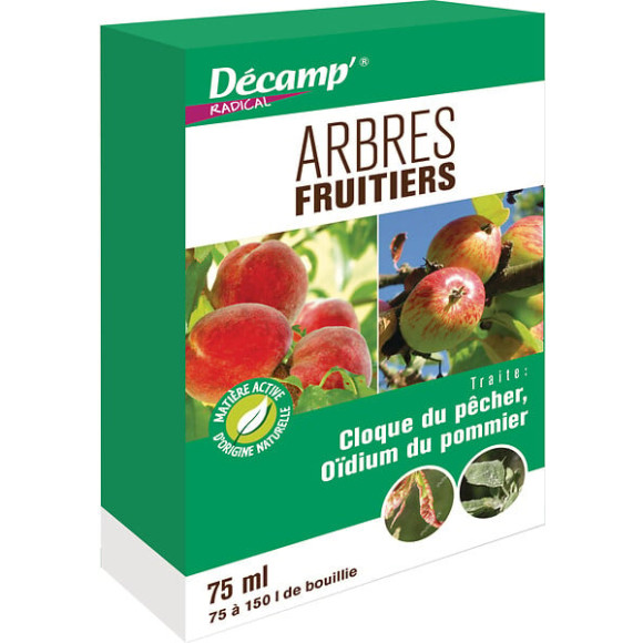 TRAITEMENT DE BASE pour ARBRESFRUITIERS boite de 75gDECAMP'RADICAL