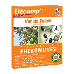 VER DE L'OLIVE  DACUS OLAE -2capsules DECAMP'RADICAL