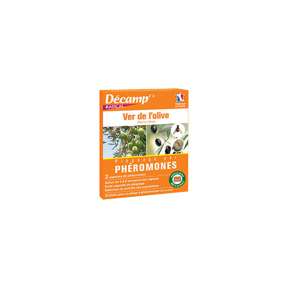 VER DE L'OLIVE  DACUS OLAE -2capsules DECAMP'RADICAL