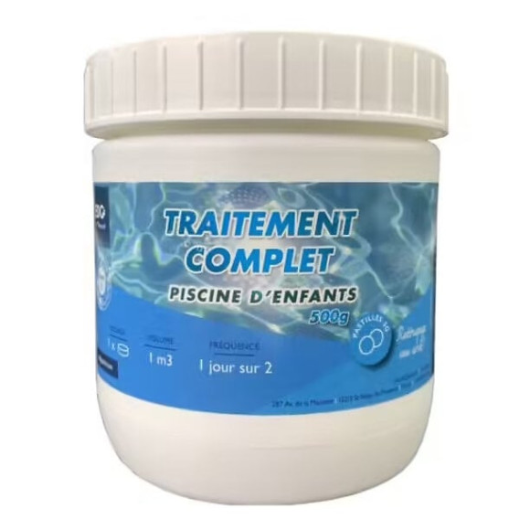 Traitement complet pour piscinette 500g