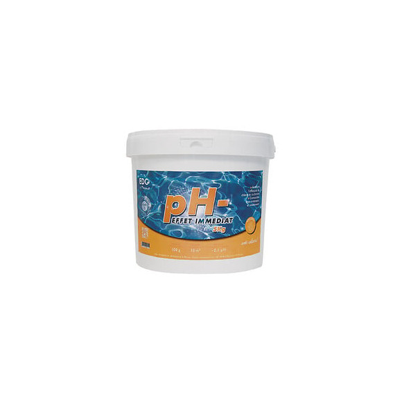 pH moins - Poudre - Seau de 5kg - Edg By Aqualux