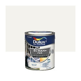 Peinture extérieure Fer Ecran+ Dulux Valentine Brillant- Base White 2L