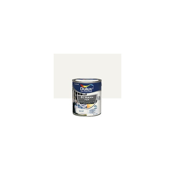 Peinture extérieure Fer Ecran+ Dulux Valentine Brillant- Base White 2L