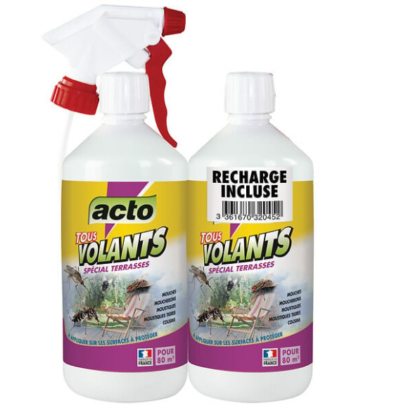 Pulverisateurs tous volants special terrasses duo 800ml