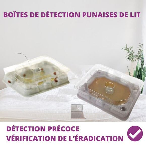 Boites de détection punaises de lit