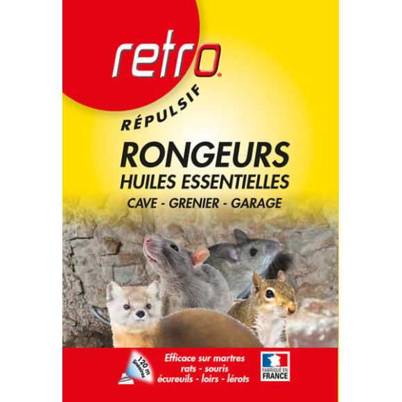 Répulsif rongeurs huiles essentielles