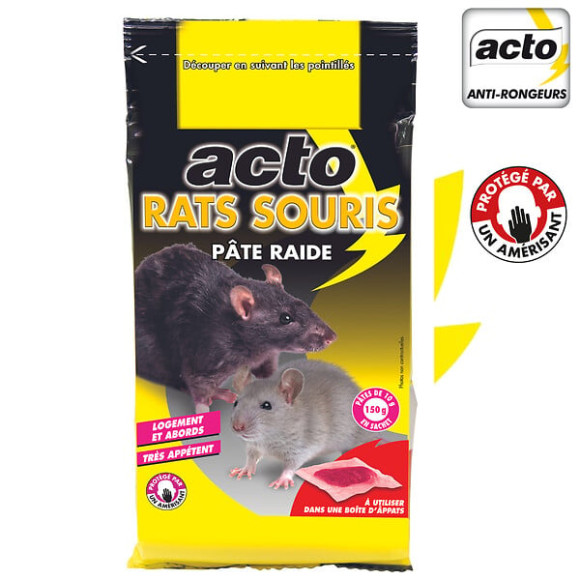 Pâte appât rats - souris