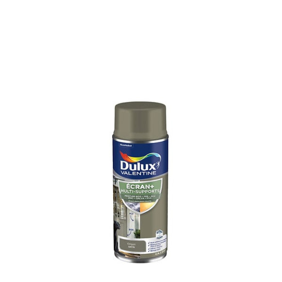 Aérosol Multi-supports Ecran+ Dulux Valentine Satin - Origan 400 ml