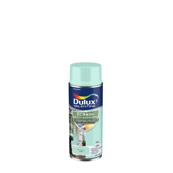 Aérosol Multi-supports Ecran+ Dulux Valentine Satin - Mer du Sud 400ml