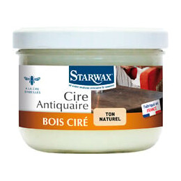 Cire Antiquaire en pâte Bois ciré Ton Naturel 375ml